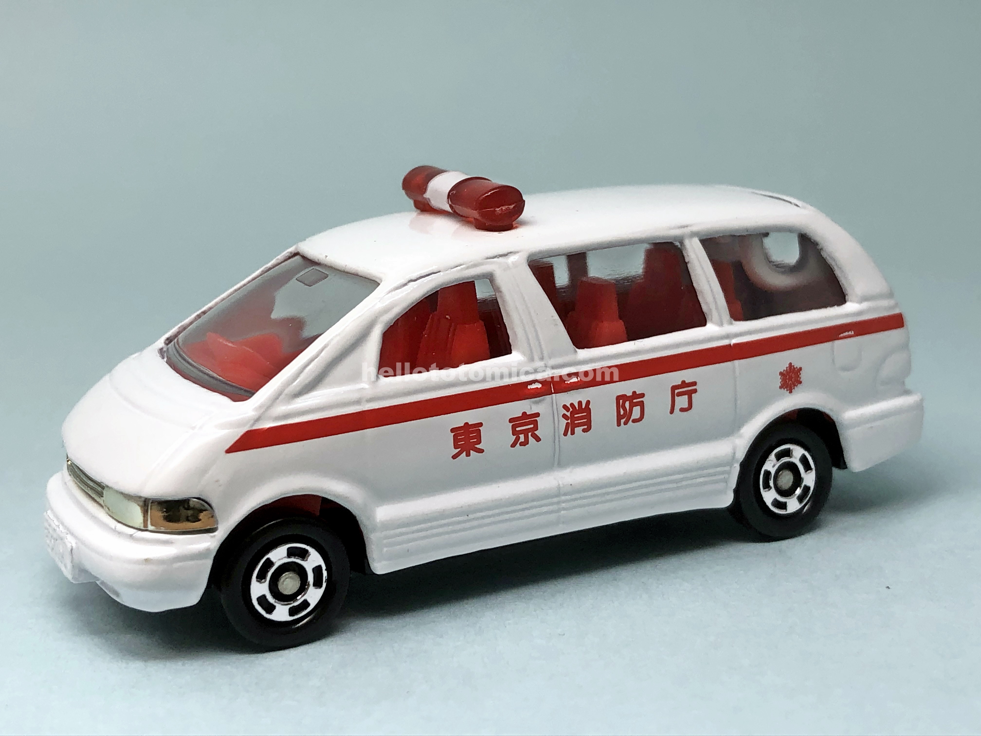 大決算セール トミカNO.87 トヨタエスティマ救急車アンビュランス 赤箱 日本製