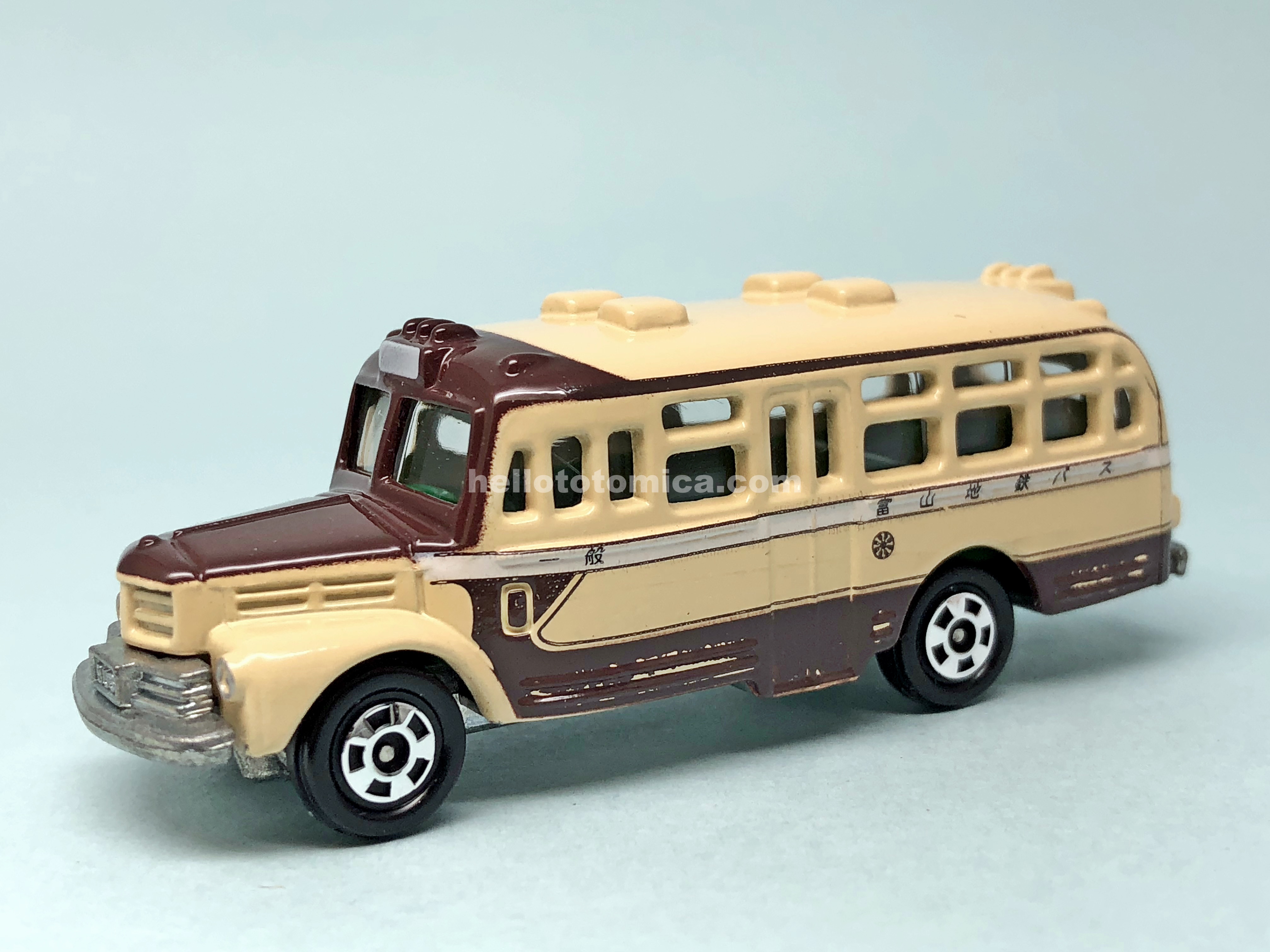柔らかな質感の 279 絶版 トミカ いすゞ 富山地鉄観光ボンネットバス 