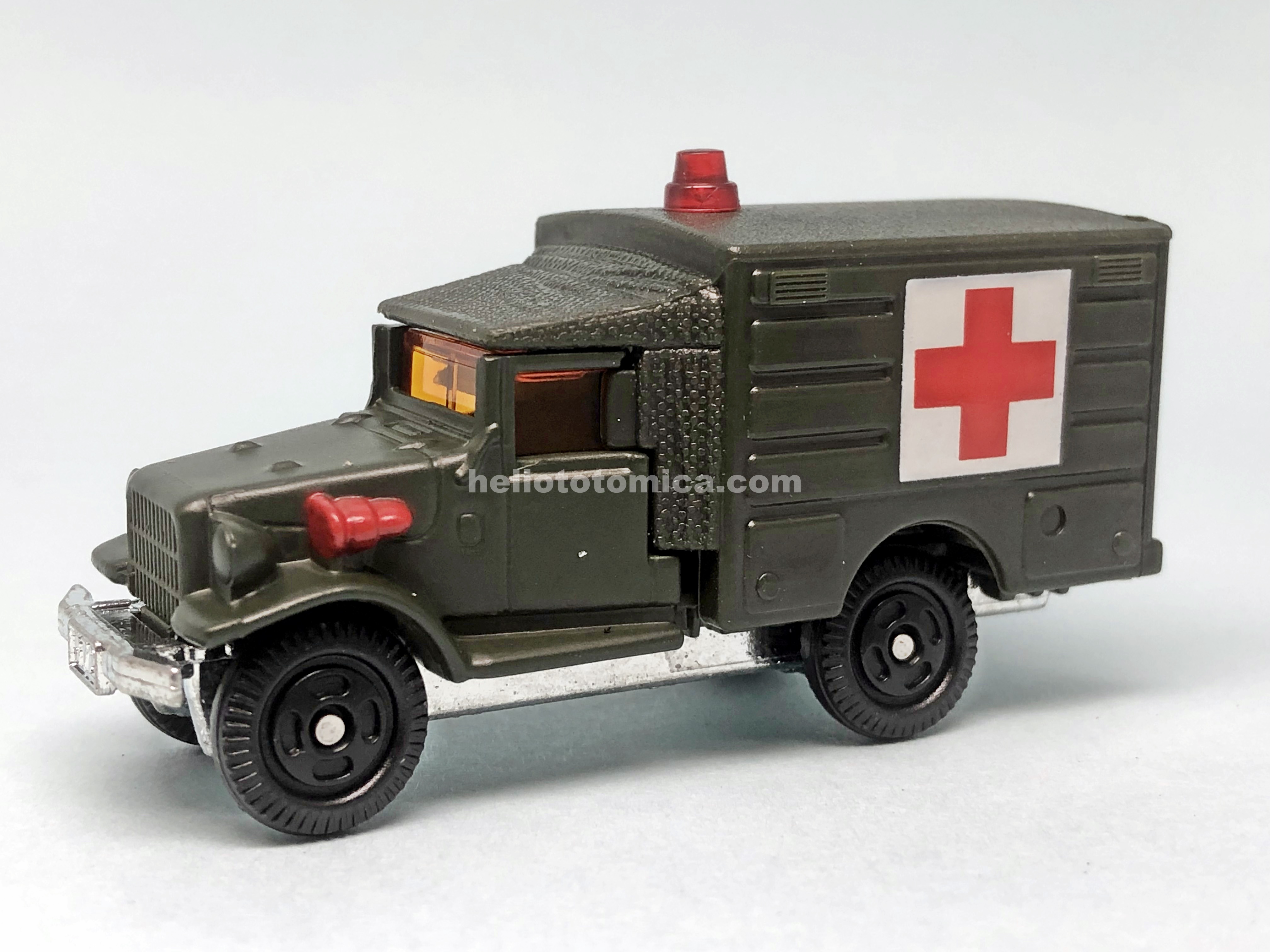 67-2 トヨタ 自衛隊救急車(HQ15V型) | はるてんのトミカ