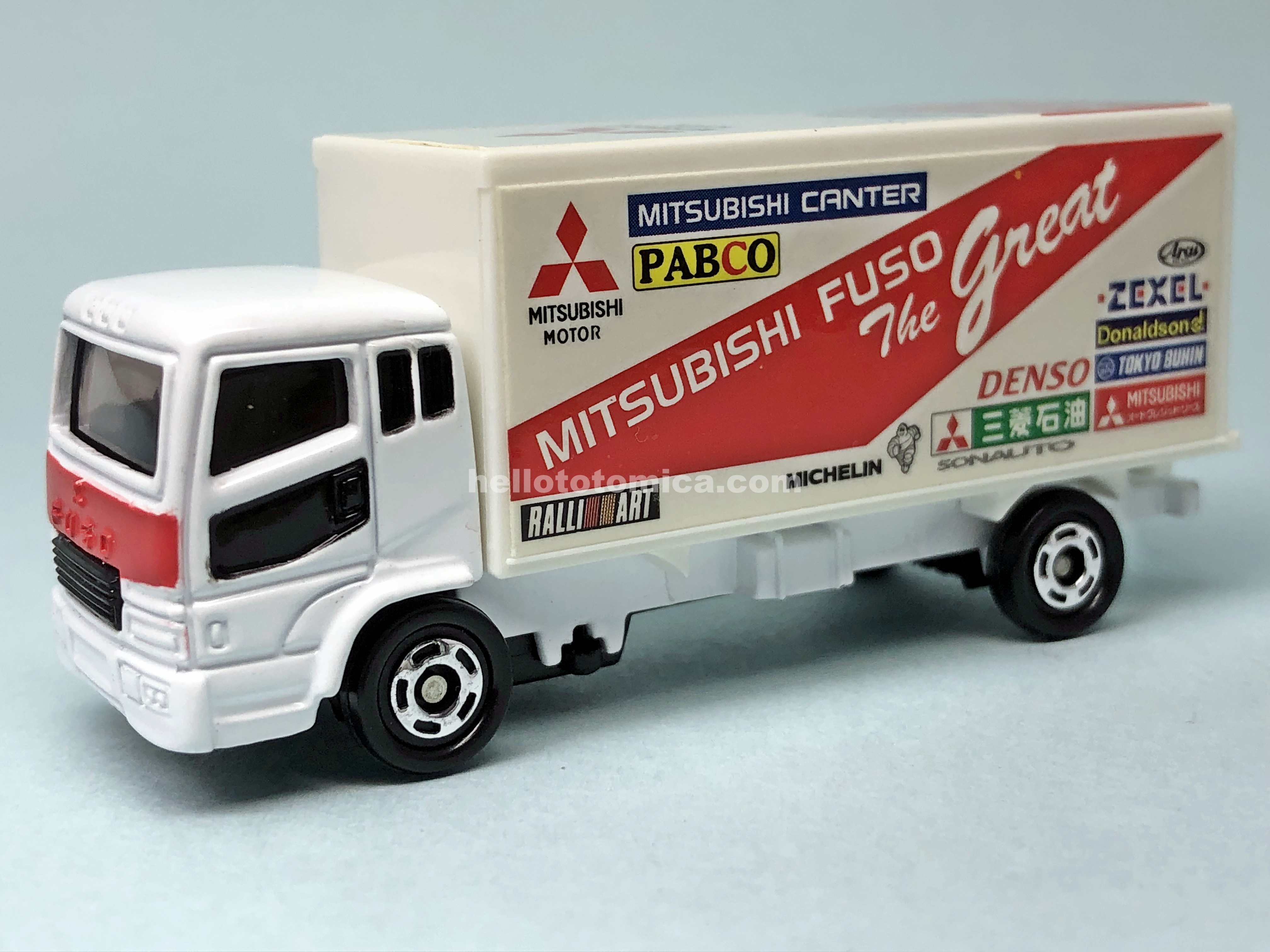 7-4 MITSUBISHI RALLY SUPPORT CAMION